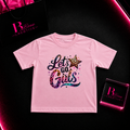 Leopard Let's Go Girls Kids Graphic T-Shirt