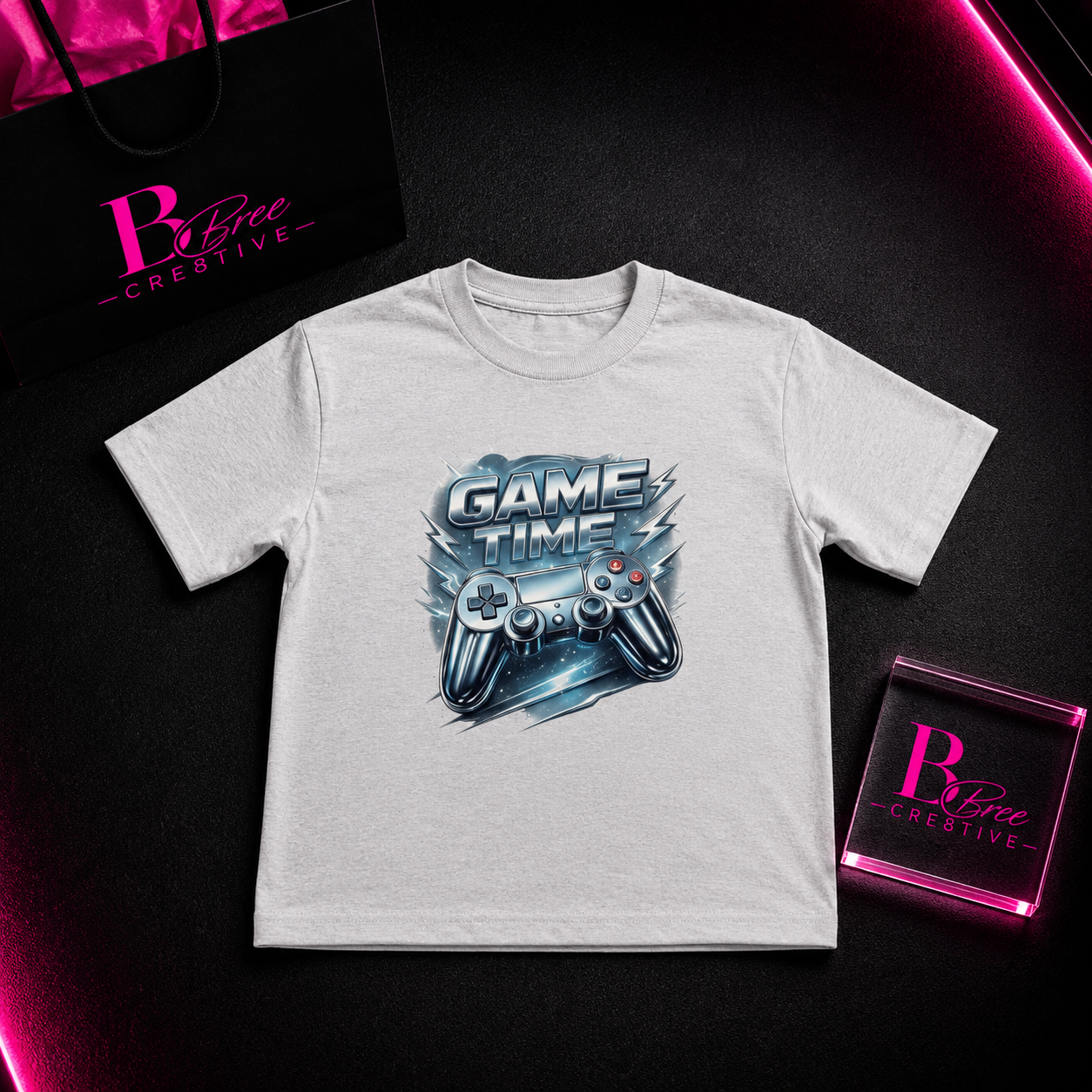 Game Time Kids Graphic T-Shirt