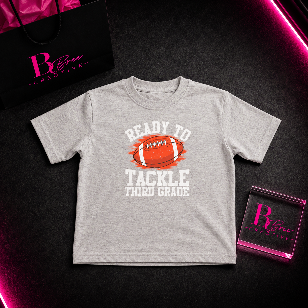 Ready to Tackle Third Grade Kids Graphic T-Shirt