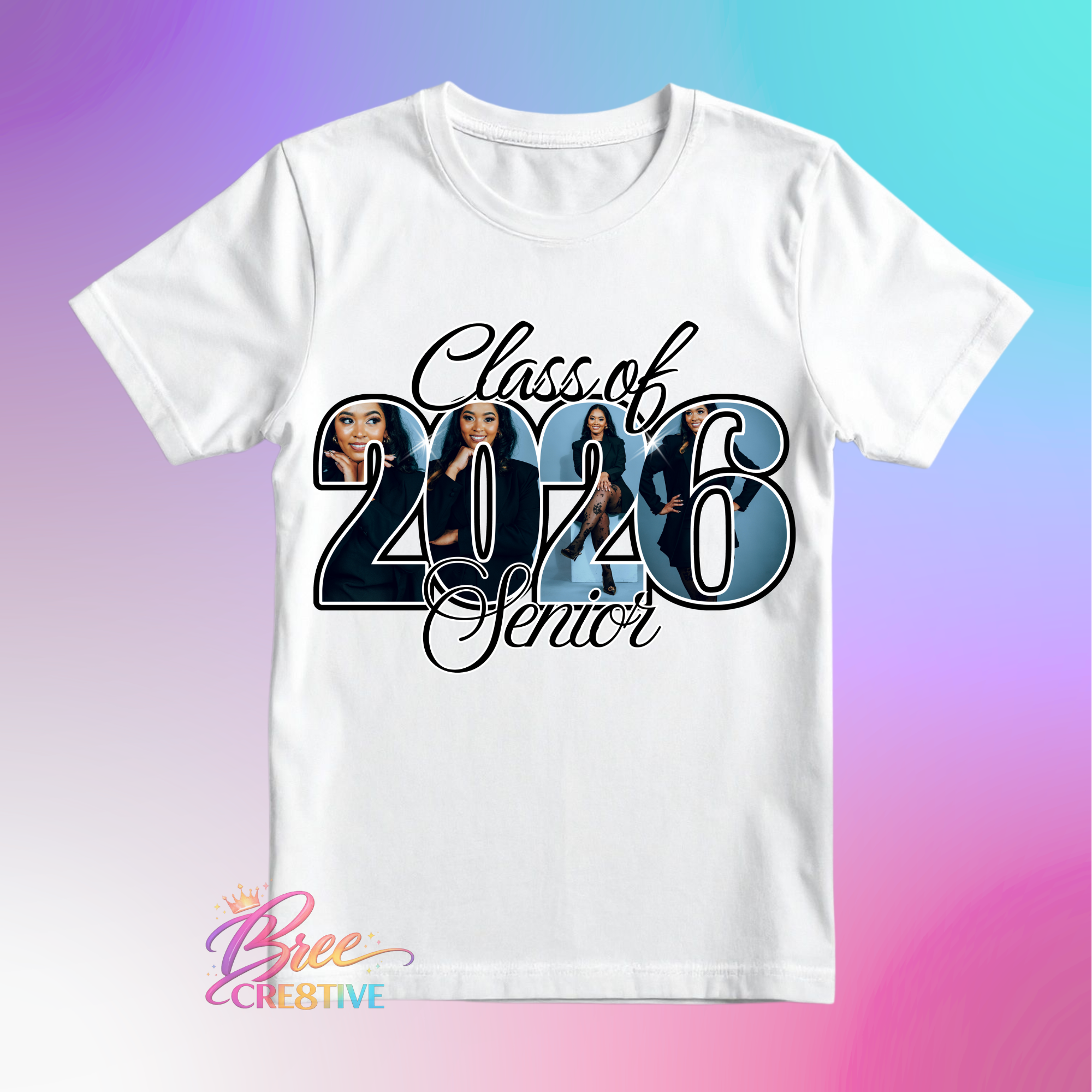 Pictured Numbers Senior T-Shirt